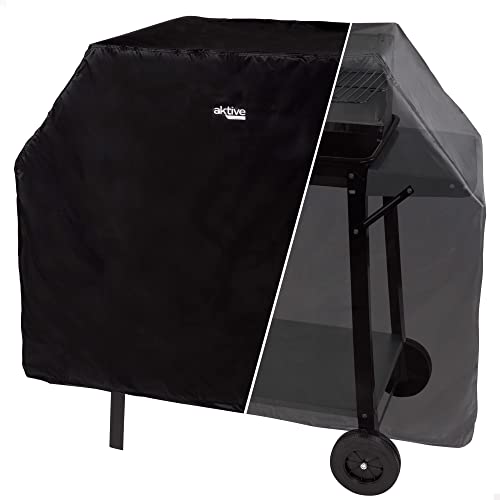Aktive 61555 - Wasserdichte Outdoor-Grillabdeckung, verstärkt und verstellbar, 100 % Polyestermaterial, Maße 142 x 60,5 x 120 cm, Grillschutz, Grillzubehör Aktive 61555 - Wasserdichte Outdoor-Grillabdeckung, verstärkt und verstellbar, 100 % Polyestermaterial, Maße 142 x 60,5 x 120 cm, Grillschutz, Grillzubehör von AKTIVE