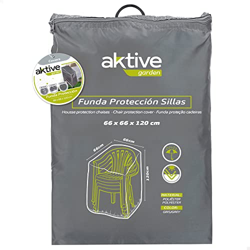 AKTIVE Active Garden Schutzhülle für Stühle 66 x 66 x 120 x 80 cm 61504 von AKTIVE