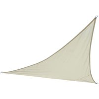 Aktive - Beiges dreieckiges Sonnensegel 3,6 x 3,6 x 3,6 m 76123 Aktive - Beiges dreieckiges Sonnensegel 3,6 x 3,6 x 3,6 m 76123 von AKTIVE