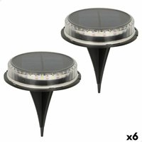 Set de Solar-Gartenpfähle Aktive 2 Stk. aus Kunststoff 12 x 13,5 x 12 cm (6 Stk.) von AKTIVE