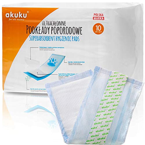 AKUKU Maternity Postpartum Pads, 10 von AKUKU