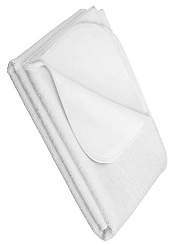 AKUKU Matratzenschoner 70x140 Baby Kinder | Moltonauflage waschbar wasserdicht atmungsaktiv | Nässeschutz Unterlage für das Kinderbett Babybett 140x70 | wasserdichte Matratzenauflage 70 x 140 von AKUKU