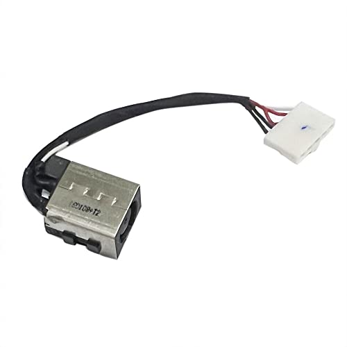 AKUYAO AAZ60 DC IN Stromanschluss, Kabelbaumkabel, Kompatibel mit Dell Latitude E7270 12,5" E7470 14" VCYYW 0VCYYW DC30100VI00 DC30100X000 (Länge:6CM) von AKUYAO