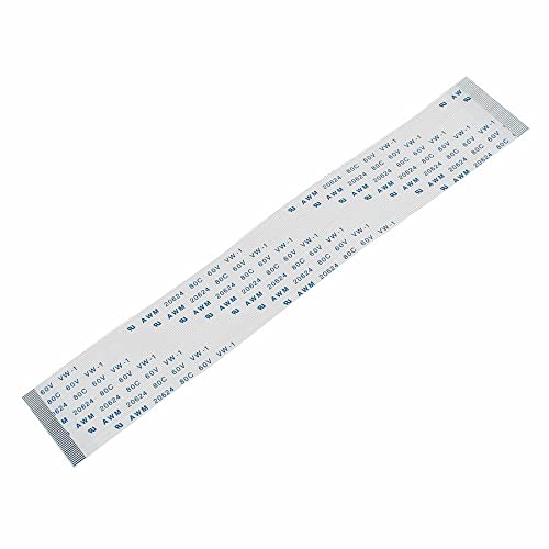 AKUYAO AWM 20624 80C 60V VW-1 FFC Flexibles Flachbandkabel 0,5MM Pitch, 25,5MM Breite, 15CM Länge, 50Poligs(Poligs sind auf der gleichen Seite) von AKUYAO