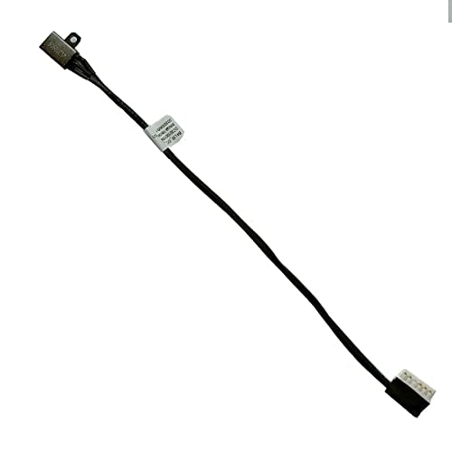 AKUYAO DC Power Jack Harness Kabel für Dell Inspiron 15 5000 5565 5567 BAL30 P32E P66F 0R6RKM R6RKM DC30100YN00 75H70, Bevel Socket, (Länge:18CM) von AKUYAO