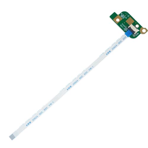 AKUYAO Power Button Board Netzschalterplatine mit Flachbandkabel für HP 450 G3 455 G3 470 G3 827035-001 DA0X63PB6F1 DA0X63PB6F0 von AKUYAO