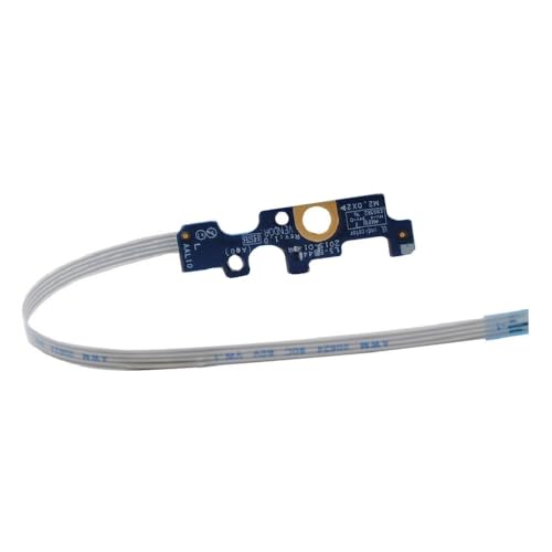 AKUYAO Power Switch Button Board mit Flex-Flachbandkabel für Dell Inspiron 14-5458, 15 3558 5455 5458 5551 5555 5558 5559 5566 P51F Vostro 3458 3558 3559 176HK 94MFG 094MFG LS-B844P 10W9N von AKUYAO