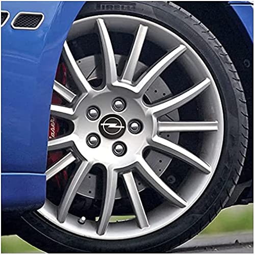4 Stück Radnabenkappen für Opel Astra H G J Insignia Mokka Zafira Corsa 64MM, Nabendeckel Radnabenabdeckung Nabenkappen Felgendeckel Radkappen Wheel Hub Caps von AKXBEFU