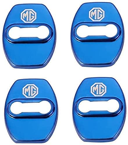 4 Stücke Edelstahl Auto Türschlossabdeckung für MG HS ZS, Korrosionsschutz Türschloss Abdeckung, Türverriegelung Abdeckung, Door Lock Cover von AKXBEFU