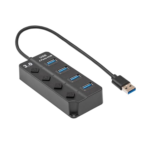 AKYGA AK-AD-33 4 Ports USB 3.0 Hub Stecker Schalter Verteiler Adapter Splitter von AKYGA