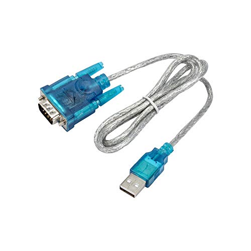 AKYGA AK-CO-02 Adapter USB A 2.0 auf RS-232 DB9 D-Sub 9 Polig Konverter Kabel 1m von AKYGA