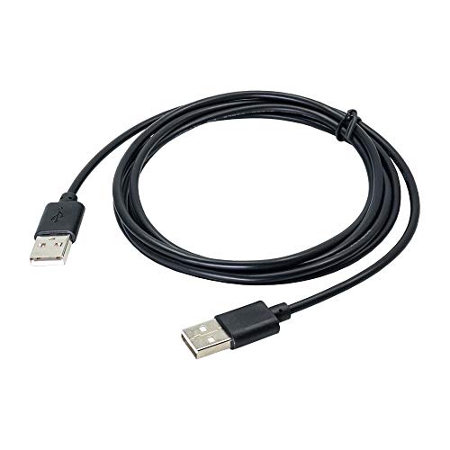 AKYGA AK-USB-11 Anschluss/Datenkabel USB 2.0 Stecker A an Stecker A 1,8m schwarz von AKYGA