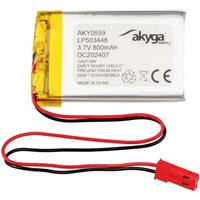 LP503448 Akkupack x Spezial-Akku LiPo 3.7 v 800 mAh - Akyga von AKYGA