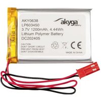 LP603450 Akkupack x Spezial-Akku LiPo 3.7 v 1200 mAh - Akyga von AKYGA