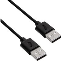 USB-Kabel usb-a Stecker, usb-a Stecker 1.80 m Schwarz AK-USB-11 - Akyga von AKYGA
