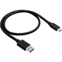 Akyga USB-Kabel USB-A Stecker, USB-C® Stecker 1.00 m Schwarz AK-USB-15 von AKYGA