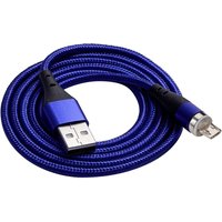 Akyga USB-Kabel USB-A Stecker, USB-Micro-B Stecker 1.00 m Blau AK-USB-47 von AKYGA