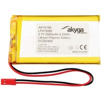 LP475085 Akkupack x Spezial-Akku LiPo 3.7 v 2500 mAh - Akyga von AKYGA