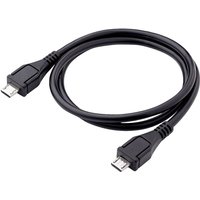 Akyga - USB-Kabel USB-Micro-B Stecker, USB-Micro-B Stecker 0.60 m Schwarz AK-USB-17 von AKYGA