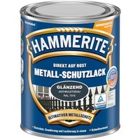 FP - hammerite Metall-Schutzlack Glaenzend Anthrazitgrau 750ML - 5272542 von FP