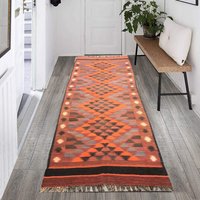 Vintage Teppich Kelim Teppich, Handgeknüpfter von AKattraction