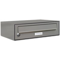 1er Premium Briefkasten ral Farbe 9007 für Außen Wand Postkasten l von AL BRIEFKASTENSYSTEME