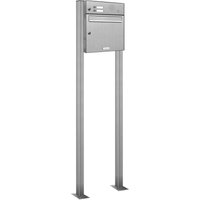 Al Briefkastensysteme - 1er Standbriefkasten Anlage 2 Klingel Sprechgitter V2A Edelstahl Post stehend Al Briefkastensysteme - 1er Standbriefkasten Anlage 2 Klingel Sprechgitter V2A Edelstahl Post stehend von AL BRIEFKASTENSYSTEME