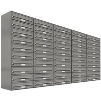 50er Premium Briefkasten Aluminiumgrau RAL Farbe 9007 für Außen Wand Postkasten 50er Premium Briefkasten Aluminiumgrau RAL Farbe 9007 für Außen Wand Postkasten von AL BRIEFKASTENSYSTEME