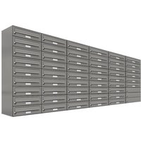 Al Briefkastensysteme - 51er Premium Briefkasten Aluminiumgrau ral Farbe 9007 für Außen Wand Postkasten Al Briefkastensysteme - 51er Premium Briefkasten Aluminiumgrau ral Farbe 9007 für Außen Wand Postkasten von AL BRIEFKASTENSYSTEME