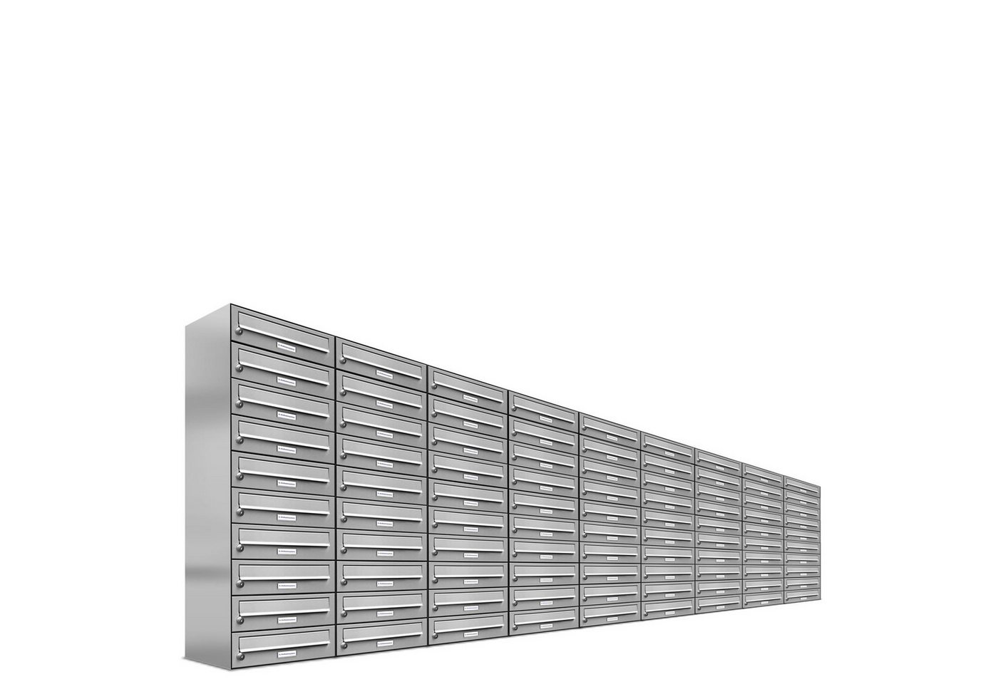 AL Briefkastensysteme Wandbriefkasten 90 Fach Premium Edelstahl Briefkasten Post A4 modern robustwetterfest AL Briefkastensysteme Wandbriefkasten 90 Fach Premium Edelstahl Briefkasten Post A4 modern robustwetterfest von AL Briefkastensysteme