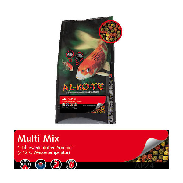 AL-KO-TE Koi Teichfutter Multi Mix (6mm) 9 kg von AL-KO-TE