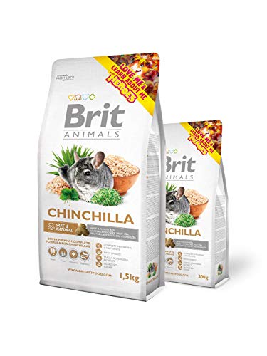 Allco Brit Animals Chinchilla Complete | 300g Premium-Chinchillafutter von AL-KO-TE