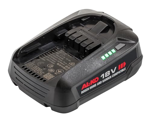 AL-KO 18 V Akku B50.5 Li (2.5 Ah), Li-Ion-Technologie, kein Memory-Effekt, mit Ladestandsanzeige von AL-KO