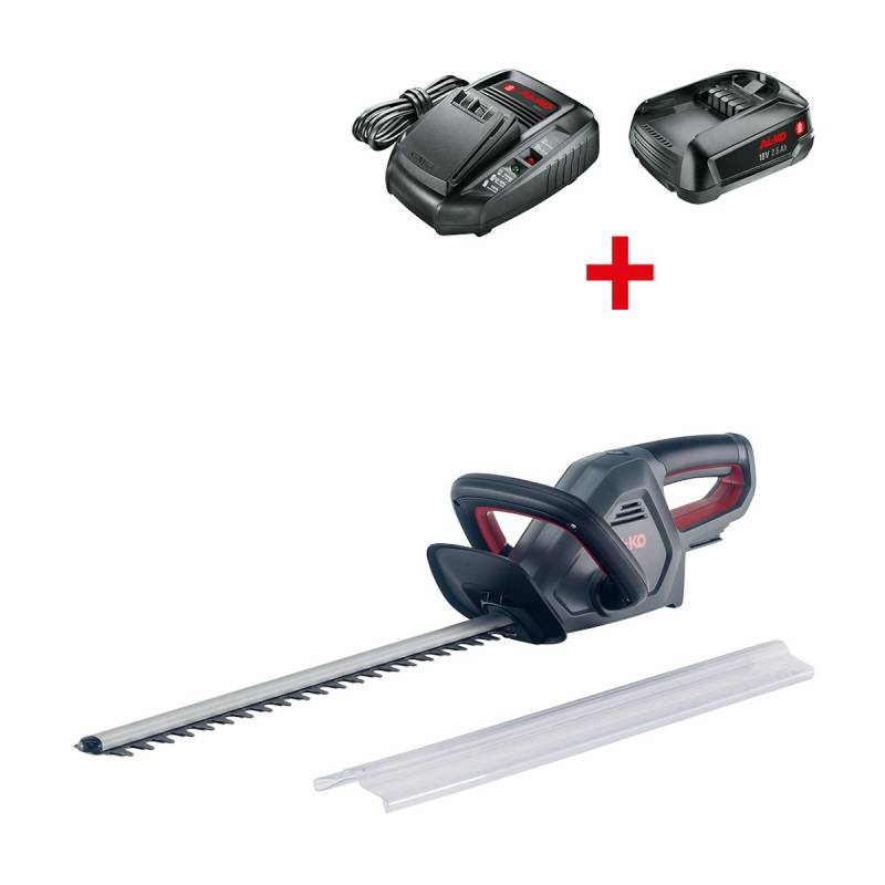 AL-KO 18 V BOSCH HOME AND GARDEN COMPATIBLE Akku-Heckenschere  HT 1845 inkl. Akku und Ladegerät von AL-KO
