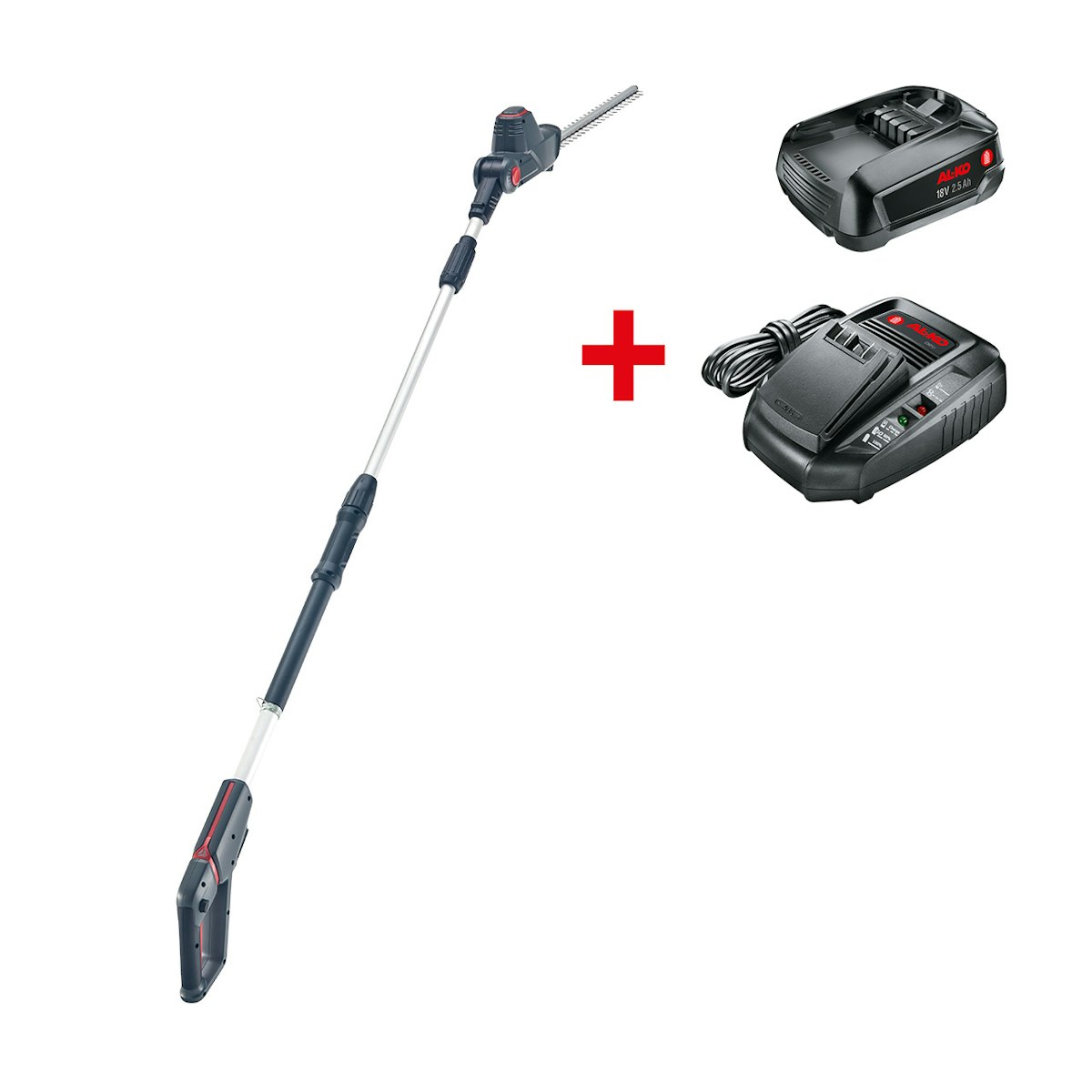 AL-KO 18 V BOSCH HOME AND GARDEN COMPATIBLE Akku-Hochheckenschere HTA 1845 inkl. Akku und Ladegerät AL-KO 18 V BOSCH HOME AND GARDEN COMPATIBLE Akku-Hochheckenschere HTA 1845 inkl. Akku und Ladegerät von AL-KO