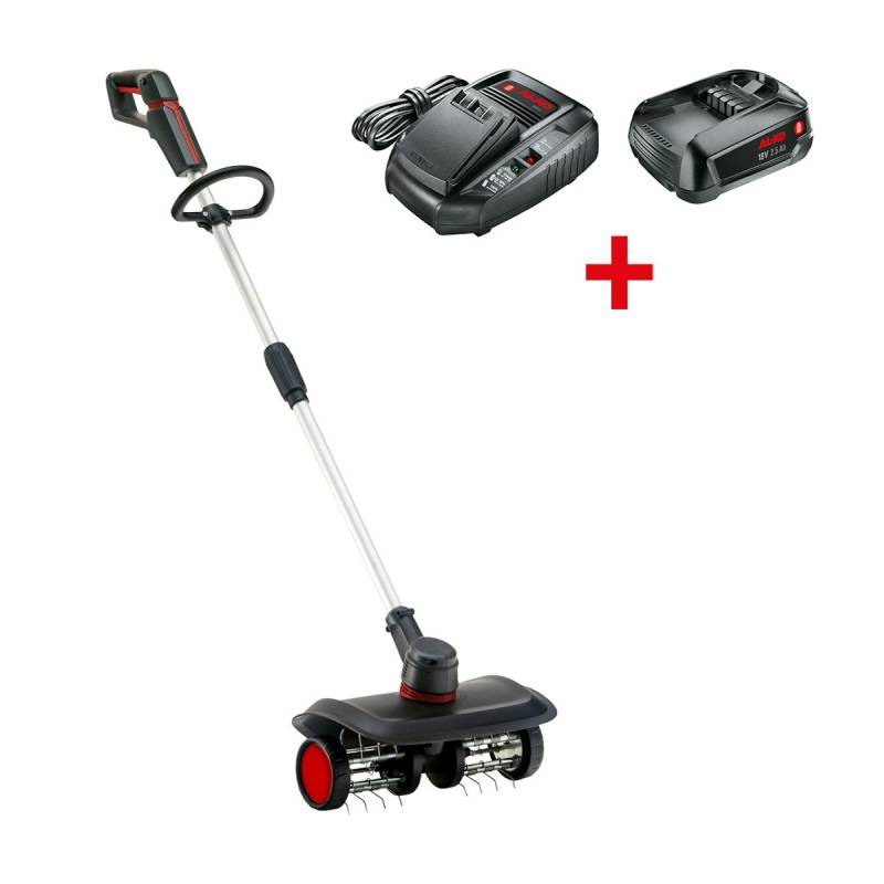 AL-KO 18V BOSCH HOME & GARDEN COMPATIBLE AKKU-RASENLÜFTER AR 1835 SET mit Akku und Ladegerät / 1 x 18Volt von AL-KO