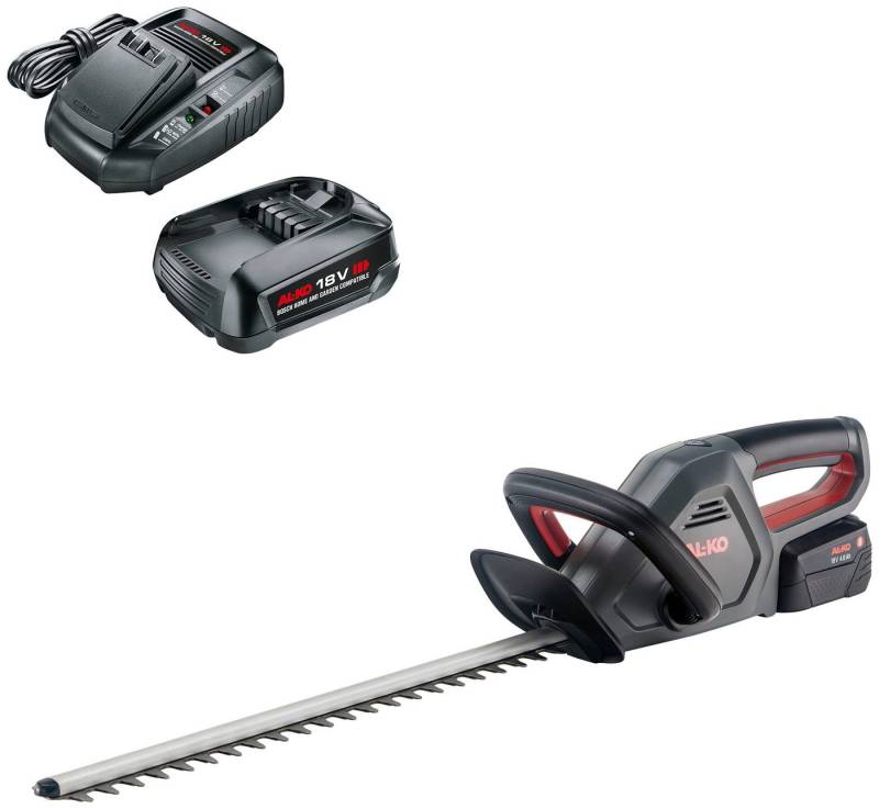 AL-KO Akku-Heckenschere 18 V BOSCH HOME AND GARDEN COMPATIBLE HT 1845, (Set), inkl. Akku und Ladegerät von AL-KO