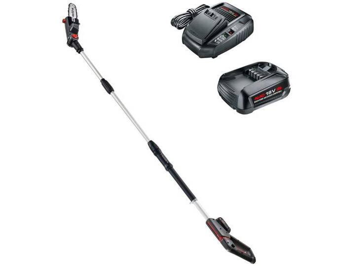 AL-KO Akku-Hochentaster 18 V BOSCH HOME AND GARDEN COMPATIBLE CSA 1820, (Set), inkl. Akku und Ladegerät, grau von AL-KO