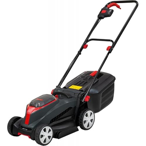 AL-KO Akku-Rasenmäher 32.1 Li, 32 cm Schnittbreite, zentrale Höhenverstellung, für Flächen bis 200 m², inkl. 2X 18 V/2,5 Ah Akku und Ladegerät, Schwarz AL-KO Akku-Rasenmäher 32.1 Li, 32 cm Schnittbreite, zentrale Höhenverstellung, für Flächen bis 200 m², inkl. 2X 18 V/2,5 Ah Akku und Ladegerät, Schwarz von AL-KO