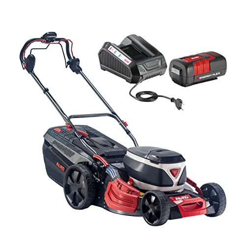 AL-KO Akku-Rasenmäher 512 Li VS-W Premium, 51 cm Schnittbreite, Akkufach für bis zu 2 Akkus 36 V Li-Ion,für Flächen bis 1000 m²,zentrale Schnitthöhenverstellung, Grau AL-KO Akku-Rasenmäher 512 Li VS-W Premium, 51 cm Schnittbreite, Akkufach für bis zu 2 Akkus 36 V Li-Ion,für Flächen bis 1000 m²,zentrale Schnitthöhenverstellung, Grau von AL-KO