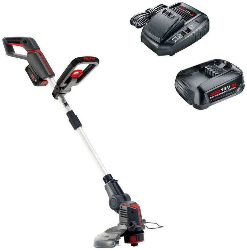 AL-KO Akku-Rasentrimmer HOME AND GARDEN COMPATIBLE GT 1825, 25 cm Arbeitsbreite Faden, (Set), inkl. Akku 18V/2,5 Ah und Ladegerät von AL-KO