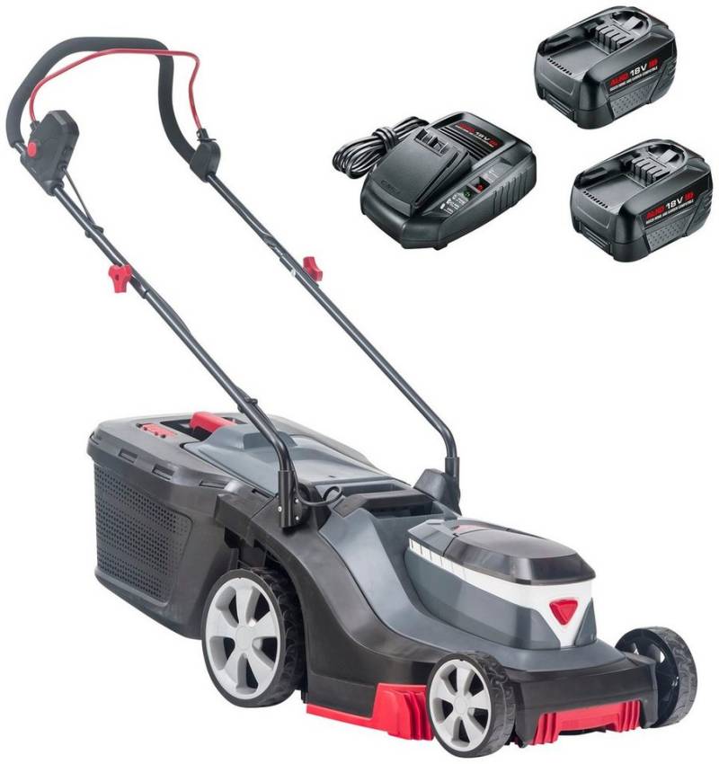 AL-KO Akkurasenmäher HOME AND GARDEN COMPATIBLE 3.82 Li Easy, 38 cm Schnittbreite, (Set), 38 cm Schnittbreite, inkl. 2 Akkus und Ladegerät von AL-KO