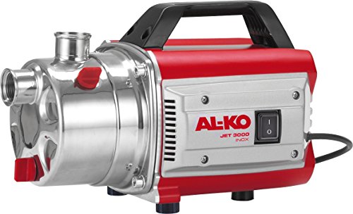 AL-KO Gartenpumpe Jet 3000 Inox Classic (650 Watt Motorleistung, 3100 l/h max. Förderleistung, 35 m max. Förderhöhe, 5-stufiges Pumpenlaufwerk) von AL-KO