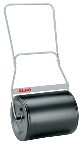 AL-KO Gartenwalze GW 50, 50 cm Arbeitsbreite, Gewicht mit Sandfüllung 108 kg oder mit Wasser 62 kg, stabile Ausführung in Stahlblech, inkl. Schmutzabstreifer von AL-KO