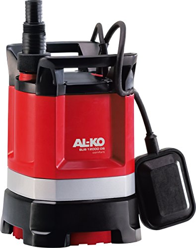 AL-KO Klarwassertauchpumpe SUB 12000 DS Comfort (550 W Motorleistung, 9.500 l/h max. Fördermenge, 8 m max. Förderhöhe, flachabsaugend bis ca. 3 mm) von AL-KO