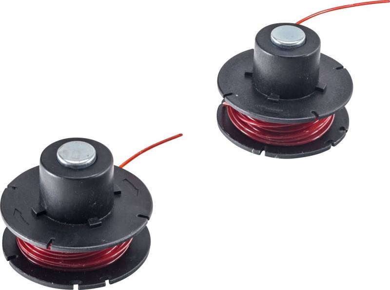 AL-KO Rasentrimmer-Ersatzspule Ersatzfadenspule GT 36 Li/GT(A) 4030 (2er Set), 5 m Fadenlänge, für GT 36 Li, Aufsatz GTA 36 Li, Trimmer GT 4030, Aufsatz GTA 4030 von AL-KO