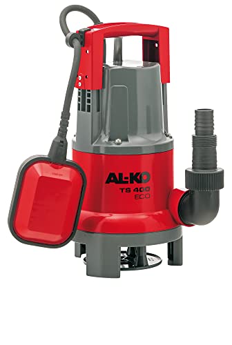 AL-KO Schmutzwasser-Tauchpumpe TS 400 ECO (400 W Motorleistung, 8.000 l/h max. Fördermenge, 5 m max. Förderhöhe, 30 mm max. Korngröße) von AL-KO