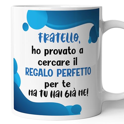 AL PRODUCTION Tasse Bruder Geschenk perfekte lustige Beschreibung - Tasse Geburtstagsgeschenk - Lustig - Humor AL PRODUCTION Tasse Bruder Geschenk perfekte lustige Beschreibung - Tasse Geburtstagsgeschenk - Lustig - Humor von AL PRODUCTION