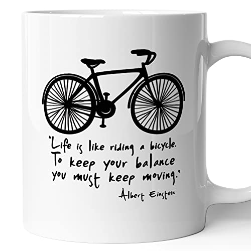AL PRODUCTION Tasse Life is like riding a vicle to keep your balance you muss, keep moving AL PRODUCTION Tasse Life is like riding a vicle to keep your balance you muss, keep moving von AL PRODUCTION