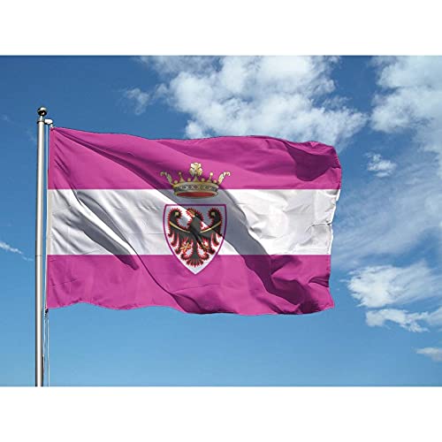 Flagge, 70 x 100 cm, aus nautischem Polyester, 115 g/m², mit doppeltem Rand, Seil und Mantel. Flamme-Behandlung B1, geeignet sowohl für den Innen- und Außenbereich von AL PRODUCTION